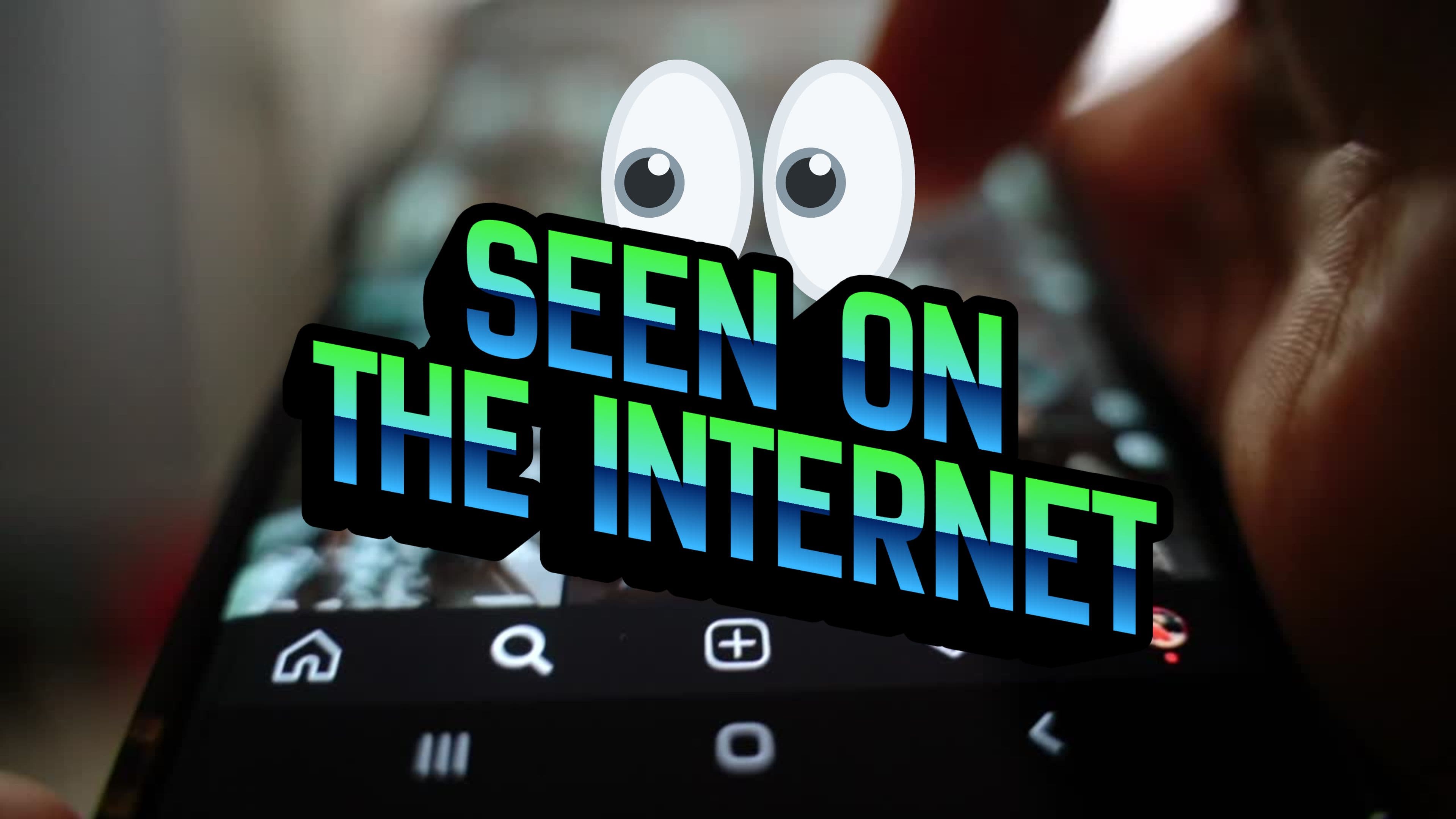 Seen on the Internet